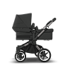 Bugaboo Donkey5 Duo коляска 2 в 1 Graphite/Midnight Black/Midnight Black - фото 4