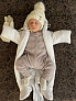 OLANT BABY комбинезон зимний Siberia Ivory - фото 6