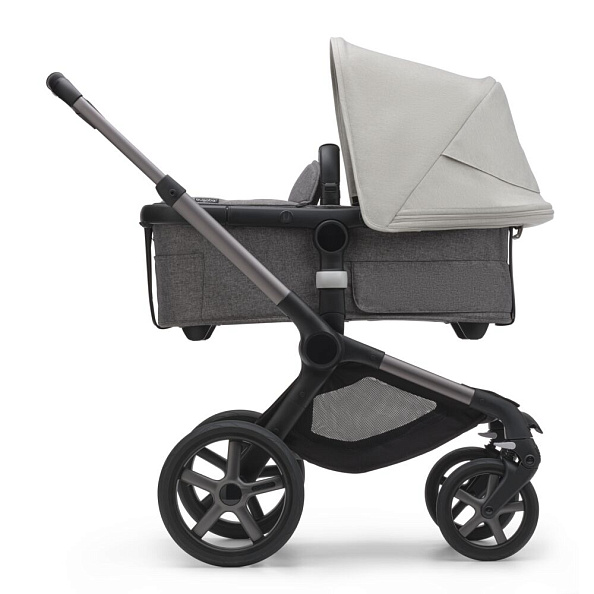 Bugaboo Fox5 коляска 2 в 1 Graphite/ Grey Melange / Misty White - фото  4