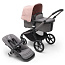 Bugaboo Fox5 коляска 2 в 1 Graphite/ Grey Melange / Morning Pink