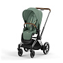 Cybex Priam IV Коляска 2 в 1 Chrome Brown /  Leaf Green - фото 3