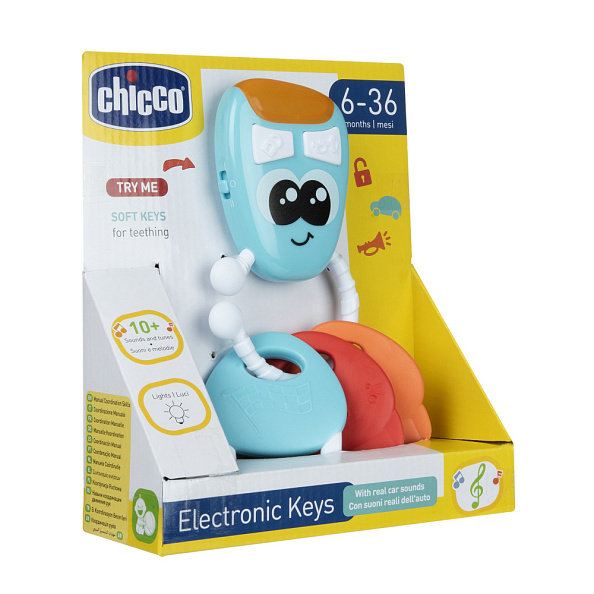 Chicco игрушка пластиковая Электронные ключи - фото  3