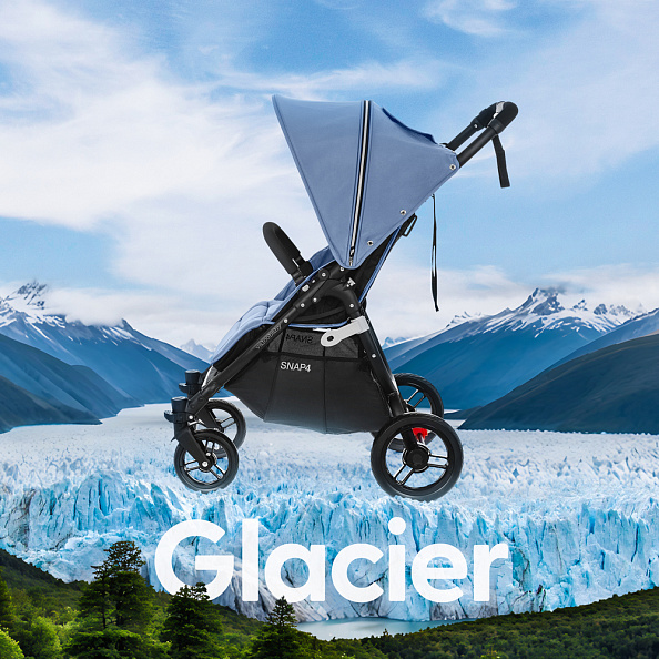 Valco baby Snap 4 коляска прогулочная Flatt Matt / Glacier - фото  9