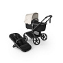 Bugaboo Fox5 Renew коляска 2 в 1 Black/ Heritage Black/ Misty White complete - фото 1