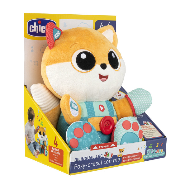 Chicco игрушка мягкая Говорящая лисичка - фото  15