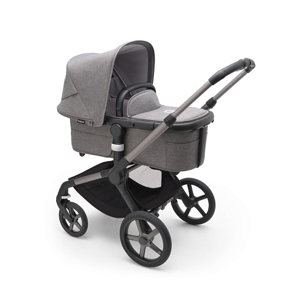 Bugaboo Fox5 коляска 2 в 1 Graphite/ Grey Melange / Grey Melange - фото  3