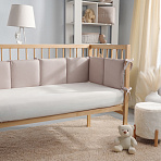 Perina простыня на резинке детская Muslin (белая)