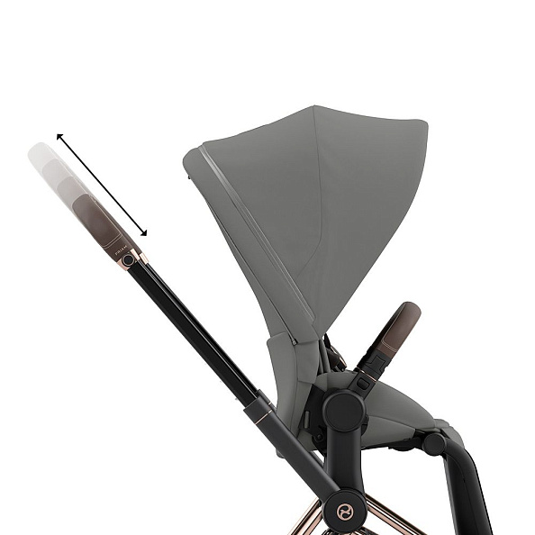 Cybex Priam IV Коляска 2 в 1 Rosegold /  Mirage Grey - фото  11