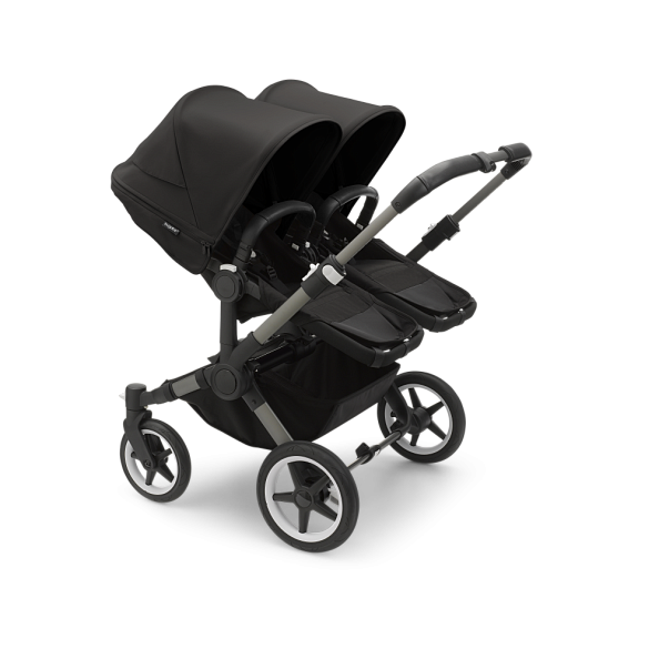 Bugaboo Donkey5 Duo коляска 2 в 1 Graphite/Midnight Black/Midnight Black - фото  24