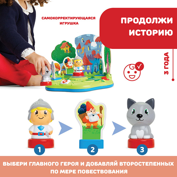 Chicco игрушка развивающая Сказочный Мир на 4-х языках Edu4You - фото  20