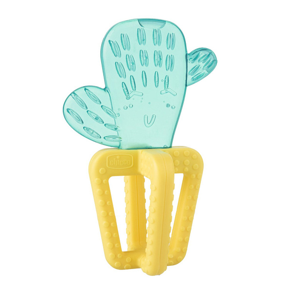 Chicco прорезыватель с зубным кольцом Fresh Cactus - фото  4