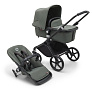 Bugaboo Fox Cub коляска 2 в 1 Black/ Forest Green/ Forest Green - фото 1